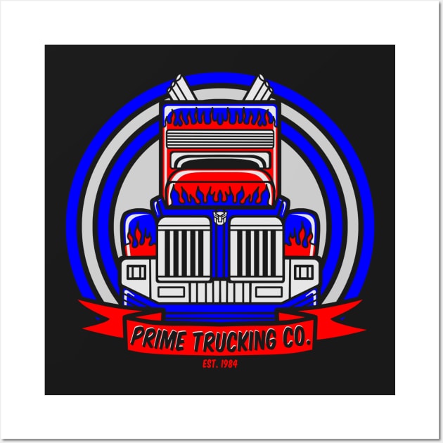 Prime Trucking Co. Wall Art by MissyCorey